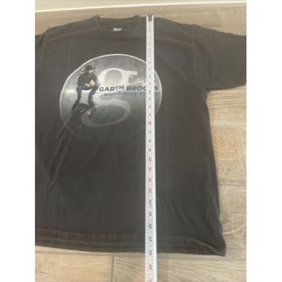 Garth Brooks 2014-15 World Tour Mens Large Black T Shirt Hanes - Picture 3 of 5